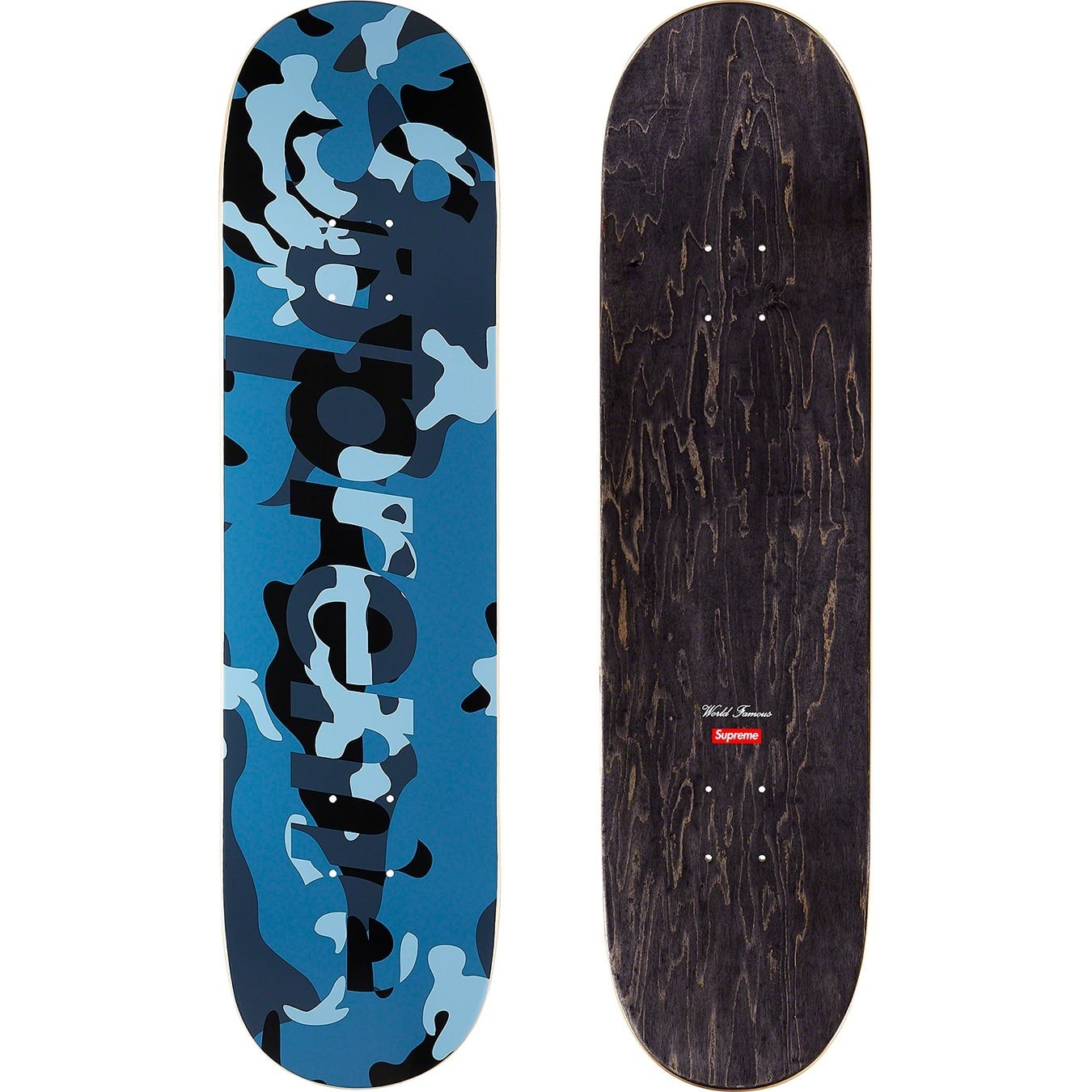 Camo Logo Skateboard view 3